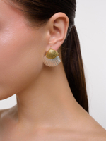 Серьги "Two Seashells" Bicolor