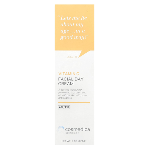Cosmedica Skincare, Дневной крем для лица с витамином C, 2 унции (60 мл)