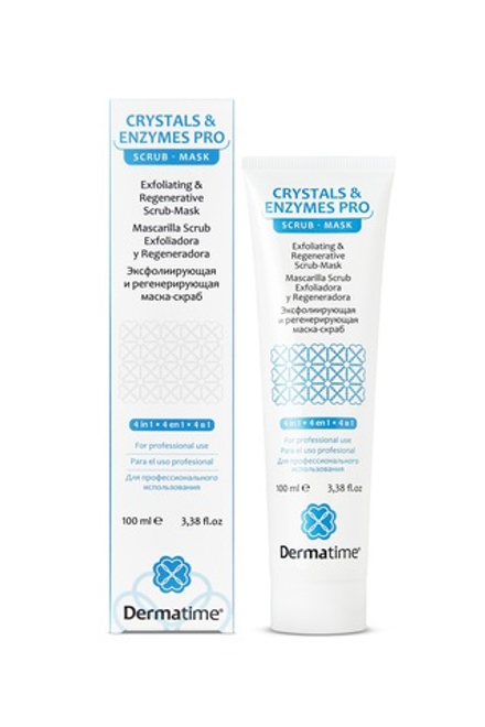 DERMATIME CRYSTALS & ENZYMES PRO Exfoliating & Regenerative Scrub-Mask