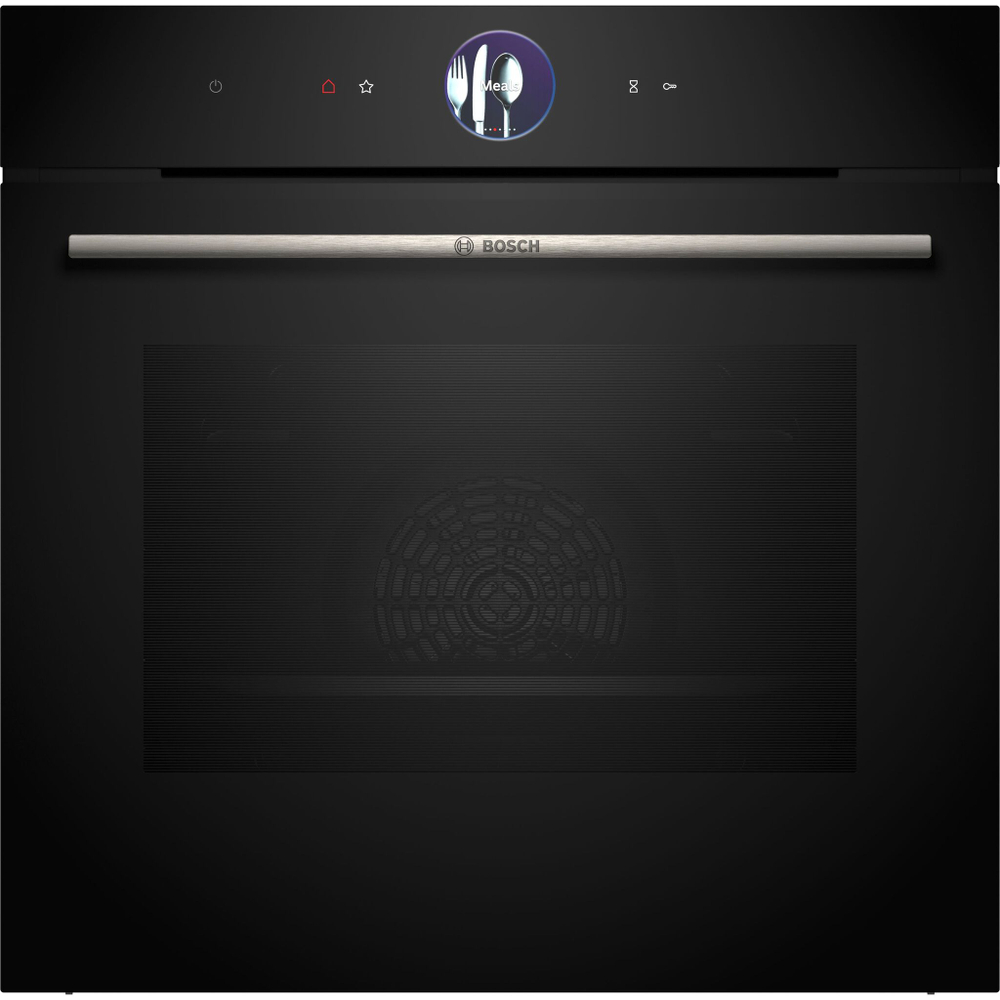 Встраиваемый духовой шкаф BOSCH HBG7764B1, черный