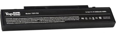Аккумулятор TopON для ноутбука Samsung P50,P60,M60,P210,P560,Q320,R460 Series. 11.1V 5200mAh
