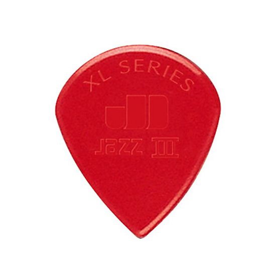 Медиаторы 24шт, 1,38мм, красные, Dunlop 47RXLN Nylon Jazz III XL