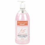 Мыло-крем жидкое 1 л, ЗОЛОТОЙ ИДЕАЛ "Овсяное молочко", дозатор, 609429