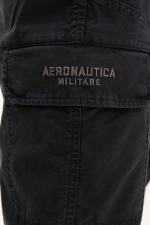 Брюки карго муж. AERONAUTICA 1561 черный