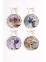 Набор настенных панно 18.5 см, 4 штуки в наборе