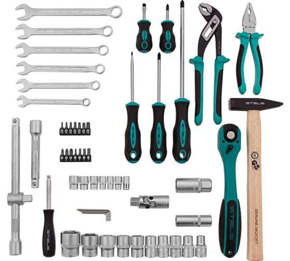 НАБОР ИНСТРУМЕНТОВ STELS 1/2 УСИЛЕННЫЙ КЕЙС 58ПРЕДМ 14113