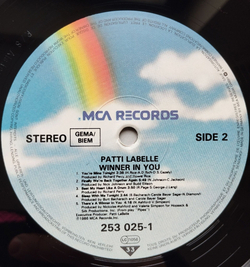 Винтажная виниловая пластинка LP Patti LaBelle Winner In You (Germany 1986)