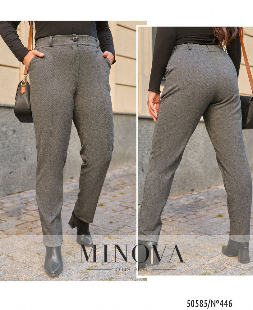 Брюки 446-черный Minova