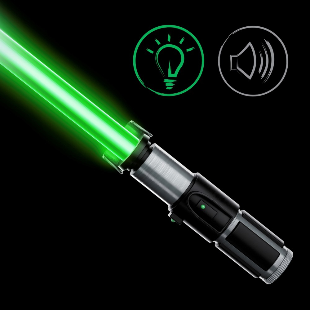 Hasbro Star Wars The Black Series - Меч световой Yoda Force FX Elite F8683