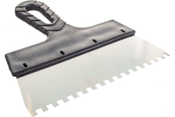 Фасадный зубчатый шпатель 200 мм Зубр МАСТЕР 10078-20-06