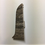 Заглушка правая к плинтусу "LIDER-62" 334 Дуб шервуд