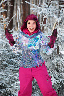 Кофта "Чеширский кот"