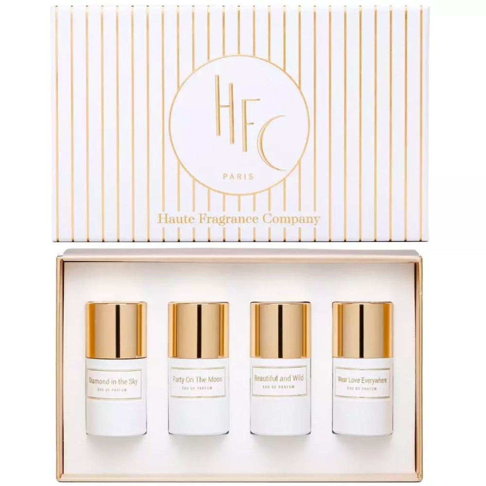 HAUTE FRAGRANCE COMPANY Trevel Set White