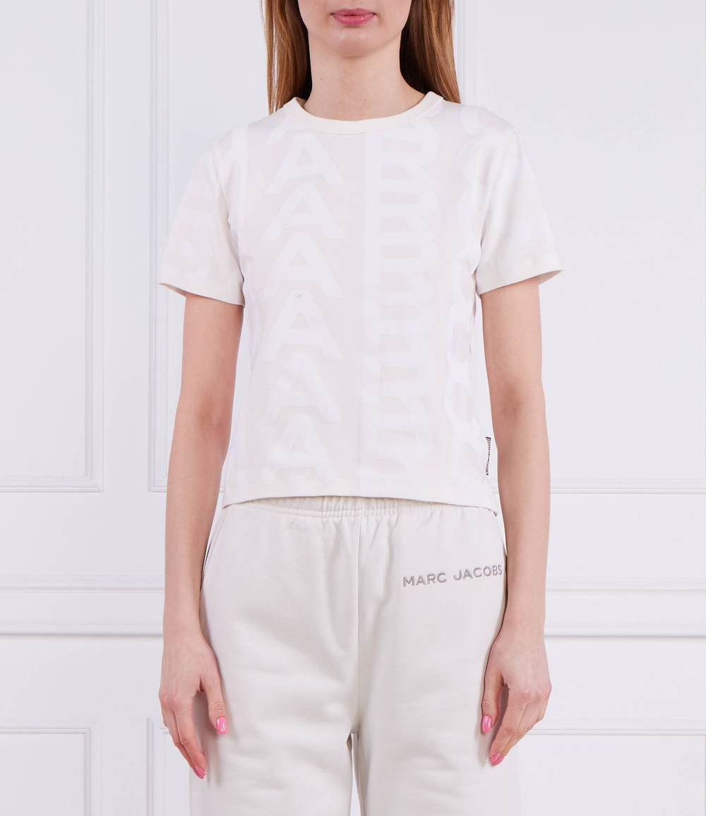 Футболка Marc Jacobs - экрю(C605P02PF22)