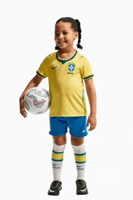 Футбольная форма Nike Brazil 2026 Home Stadium Little Kids