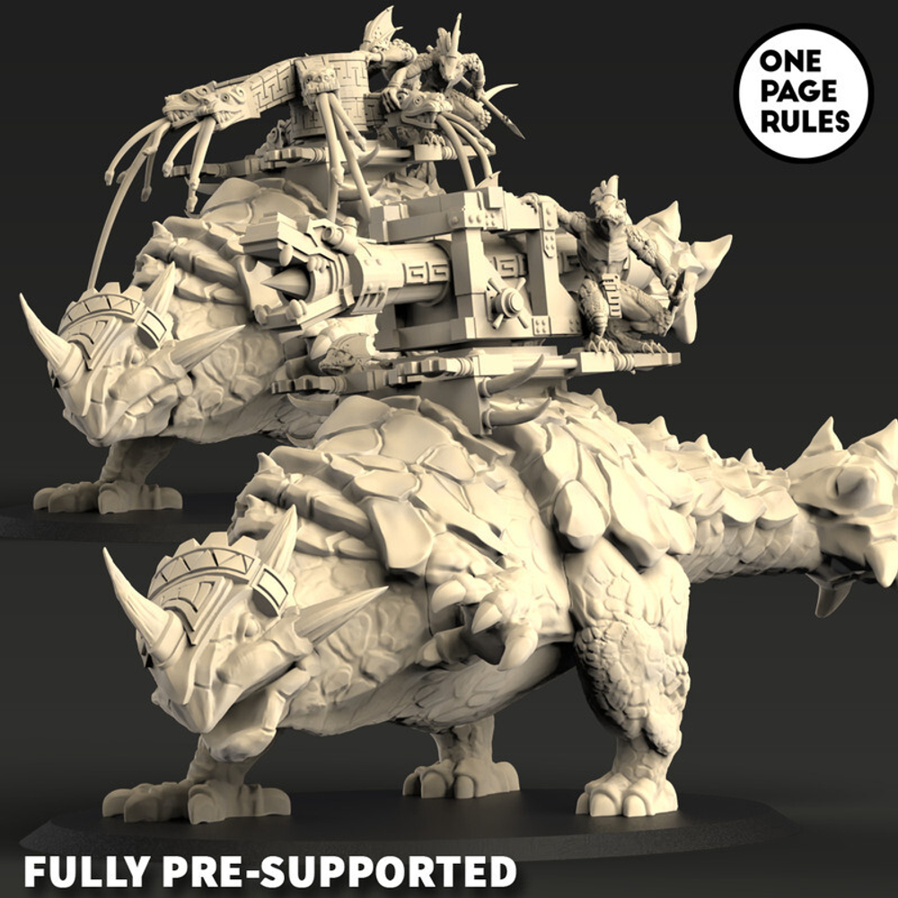 Grand Alliance Order Seraphon Stegadon миниатюра для dnd, днд, pathfinder, фентези, Настольная игра, НРИ, Варгейм, РПГ