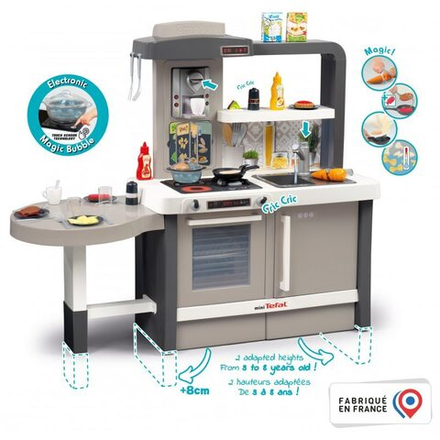 Smoby - Мини-кухня Tefal Evolutive с регулировкой высоты 312305