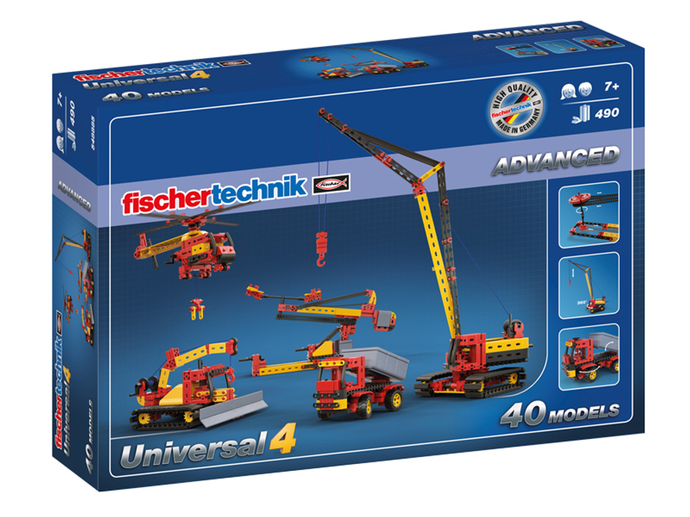 Конструктор Fischertechnik ADVANCED Universal 4 / Универсальный набор 4