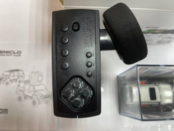 Радиоуправляемый внедорожник Jeep синий c камерой 1:64 4x4 , Набор Sniclo FPV 3015 , Машина+пульт+Очки FPV обновленная модель