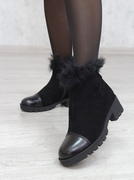 Полусапожки женские зимние