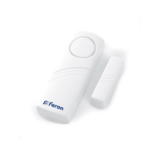 Feron Звонок электрический дверной/сигнализация 007-D DB450 1мелодия бел громкоcть 90dB 100м 23602
