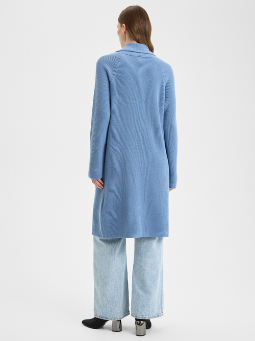 Удлиненный кардиган-пальто