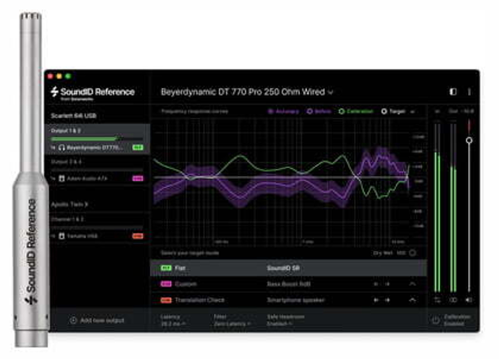 Софт для студии Sonarworks SoundID Ref for Spk & HP with Measurement Microphone