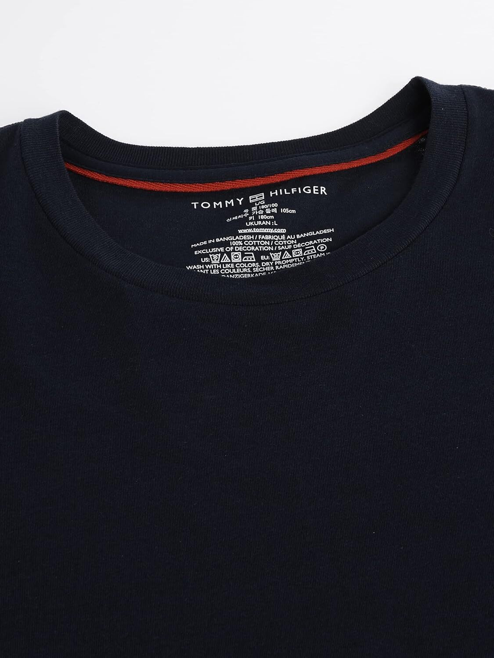 Футболка Tommi Hilfiger базовая, син.