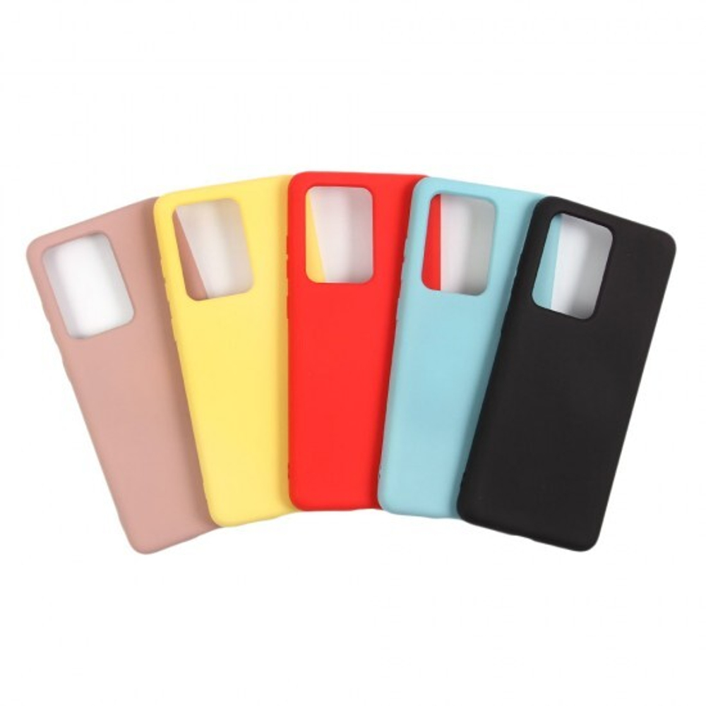 Панель Soft Touch для Samsung Galaxy S20 Ultra, 007004-1 Желтый