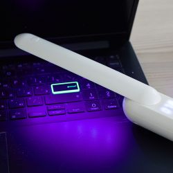 UGL-C10A-3W-UVСB WHITE Светильник ультрафиолетовый светодиодный компактный. Без озона. 275 нм. Корпус белый. ТМ Uniel