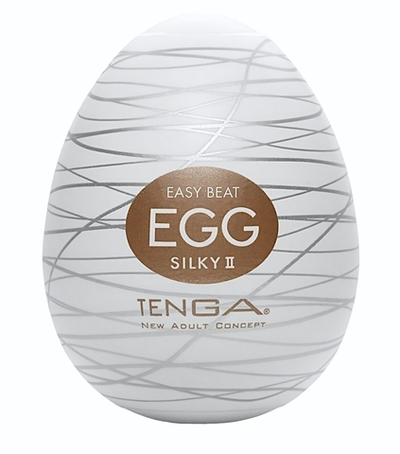 Мастурбатор-яйцо EGG Silky II (Цвет: молочный)