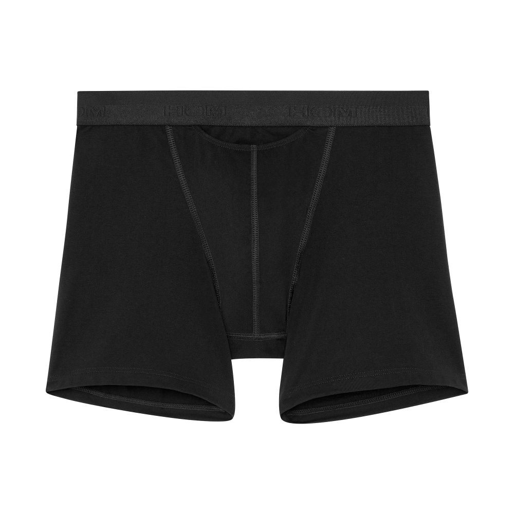 Мужские трусы боксеры удлиненные черные HOM HO1 Long Boxer Briefs HO1 359519_400004