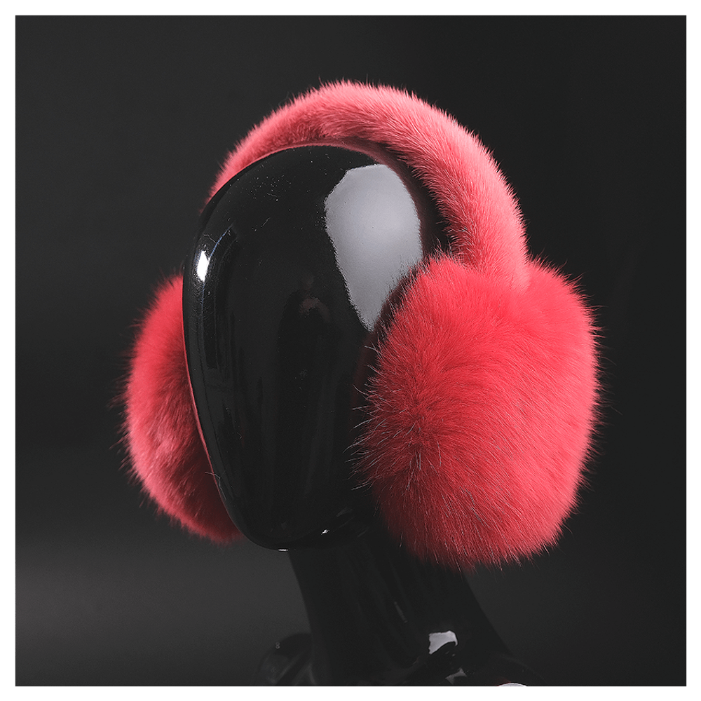 Наушники из меха песца «Полярная лиса»