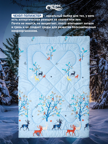 Одеяло для гостиниц ватное Стандарт