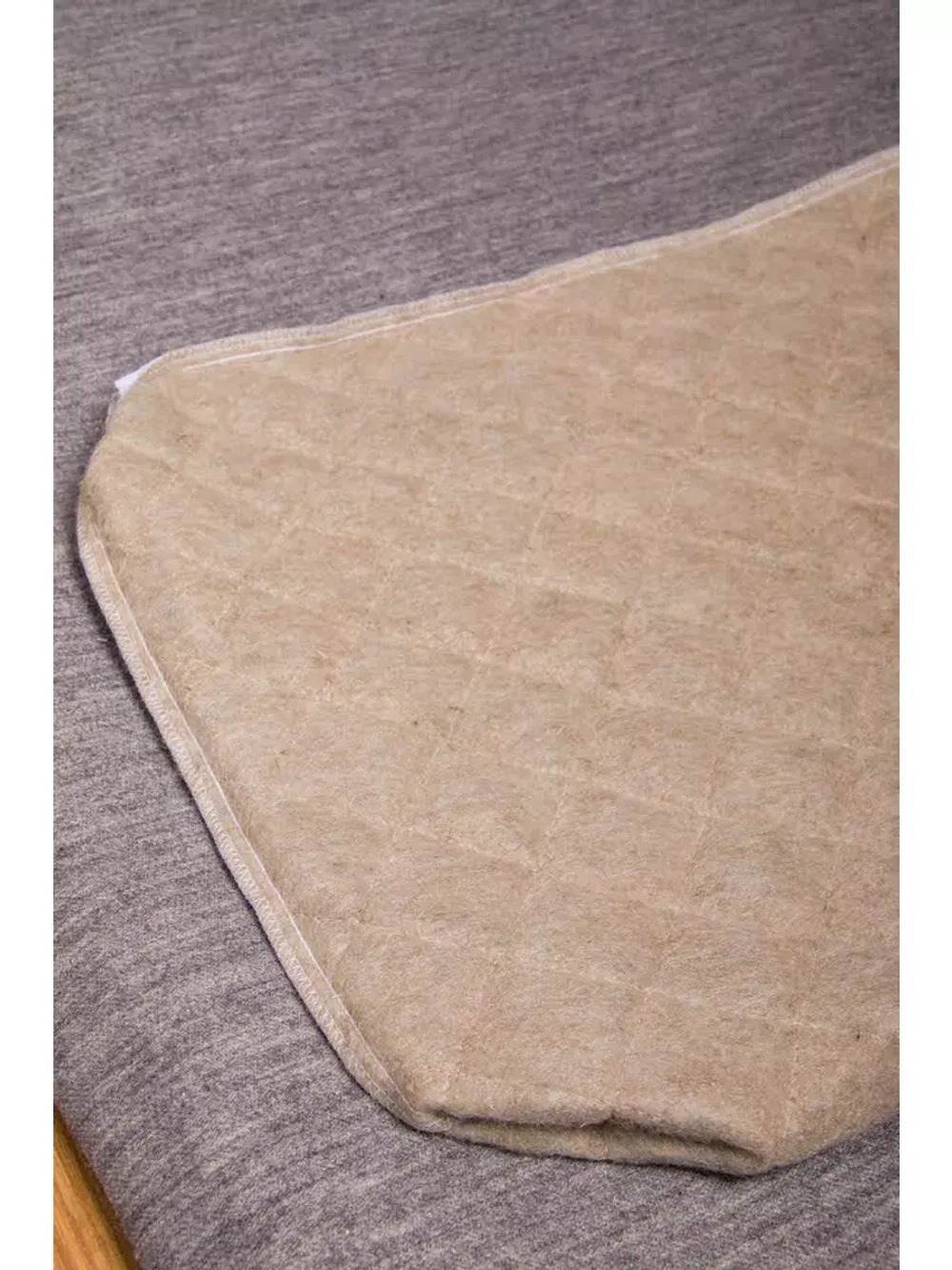 Наволочка (чехол на подушку) лен 50х70 стеганная