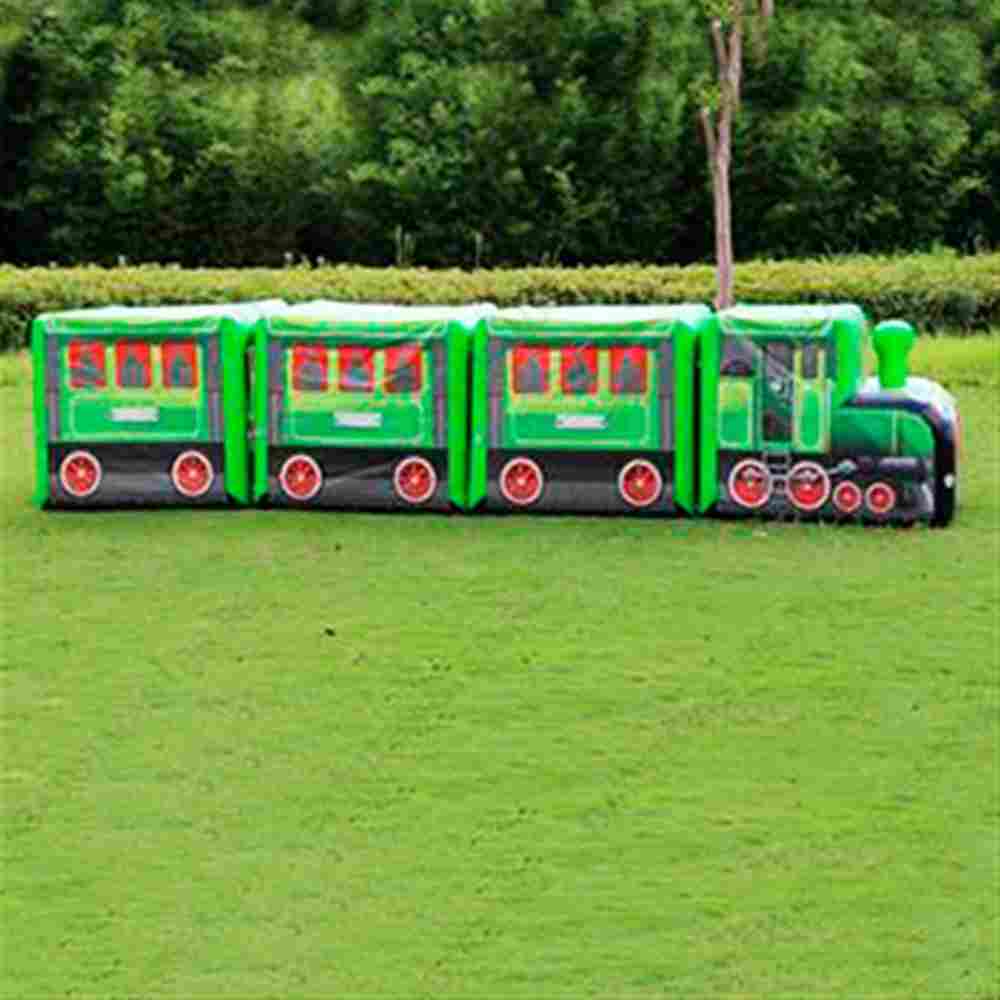 Надувная командная игра "Паровозик"