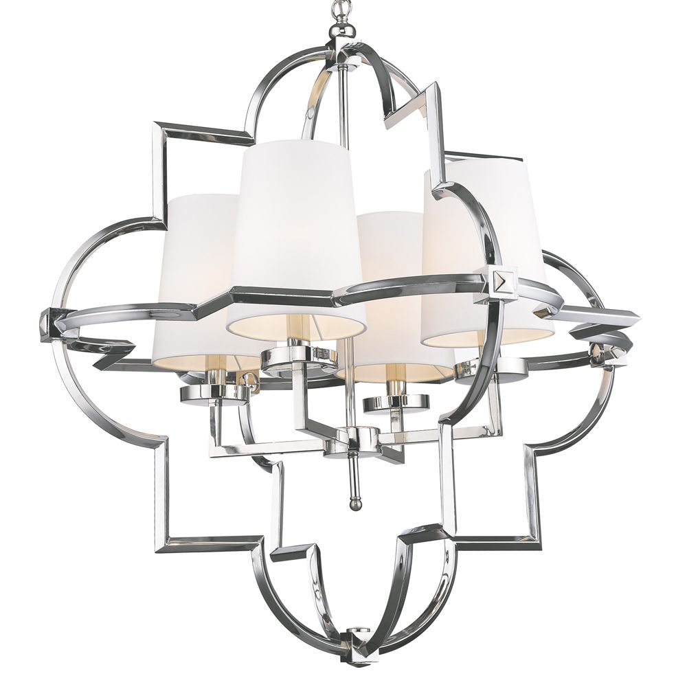 Люстра Mandeville L nickel