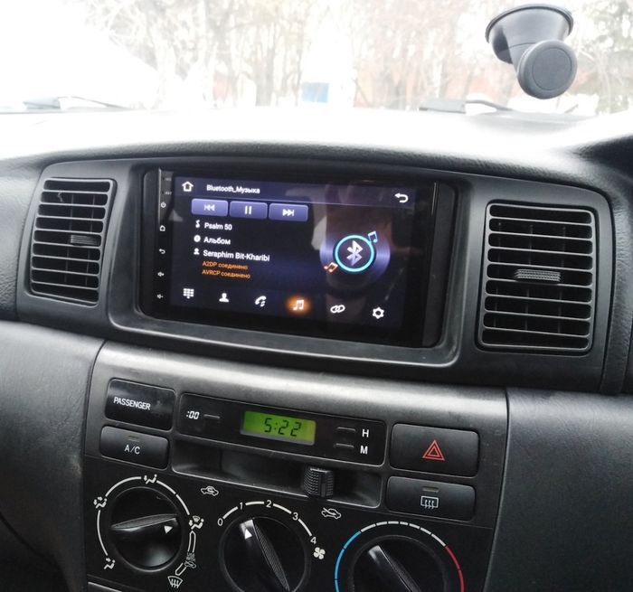 Магнитола для Toyota 200х100мм - FarCar дисплей 7" IPS на Android 13, Carplay