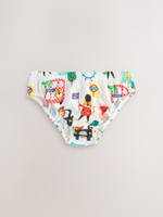 Трусы для мальчика Next AA1-140, 5 шт., Синий, Молочный