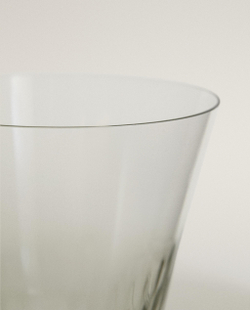 Zara Home стакан из стекла, цвет зелёный, 9.6 см · 0210/401