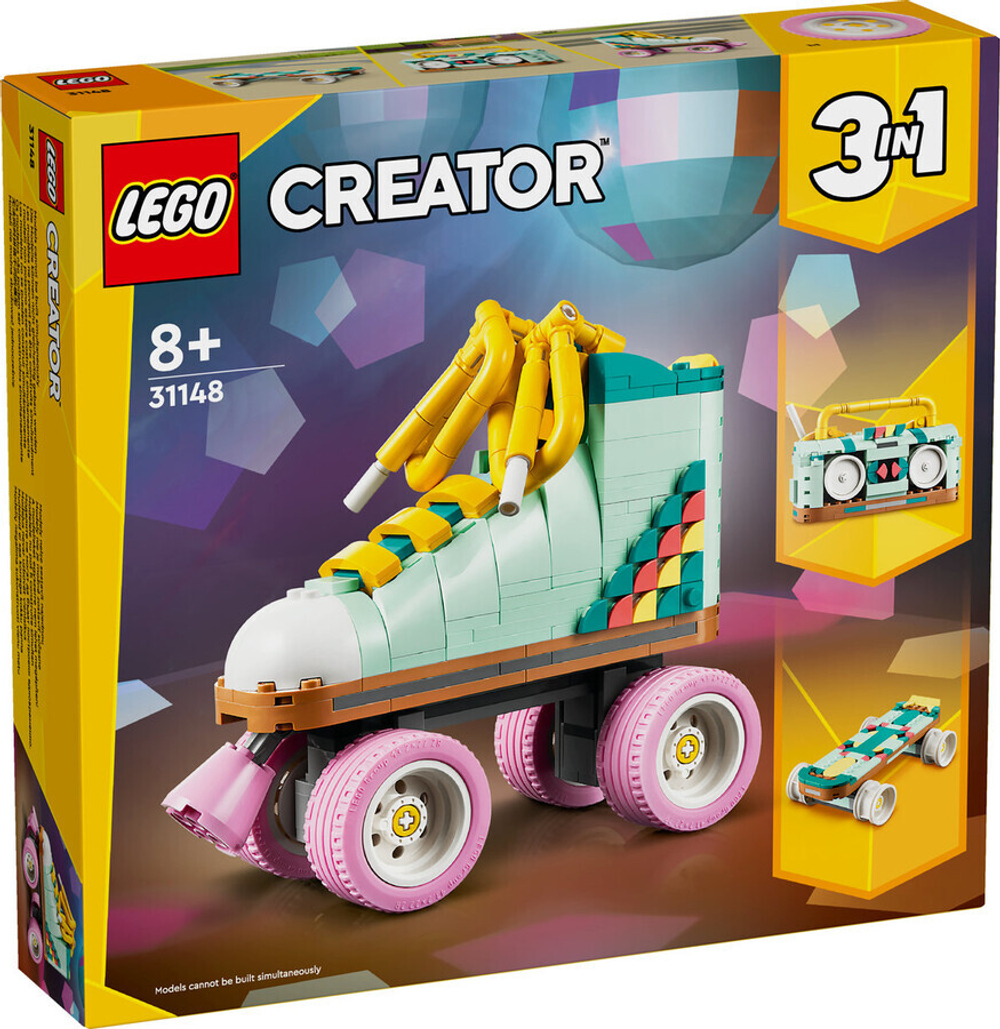 Конструктор LEGO Creator 3in1 31148 Ретро роликовые коньки, 3в1