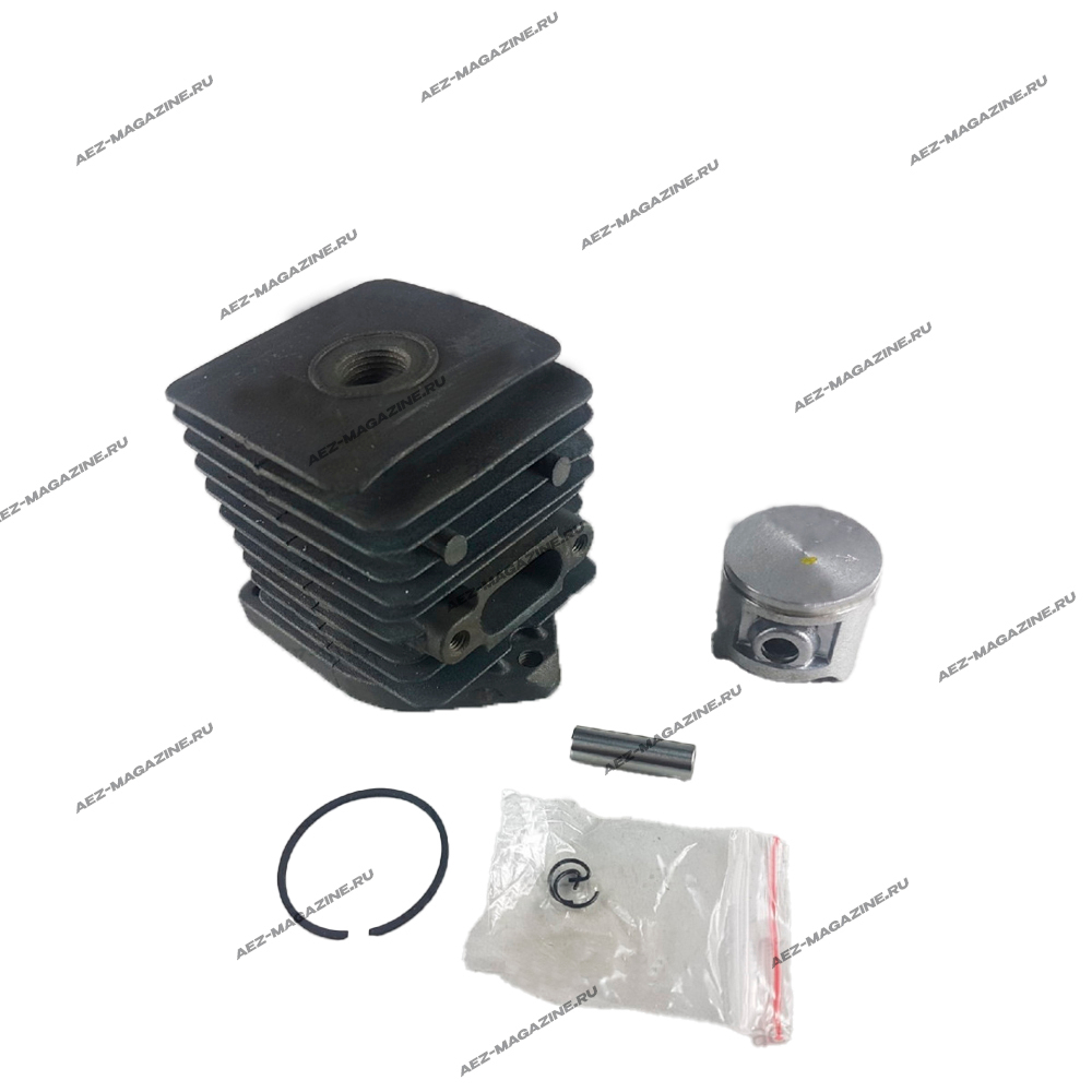 Поршневая группа для бензокос Homelite 25см3, Китай с передним стартером, D поршня 33,3мм