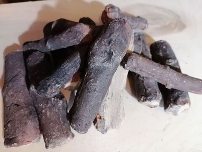 Веточки керамические для биокамина сосна, 14 шт, 9-10см