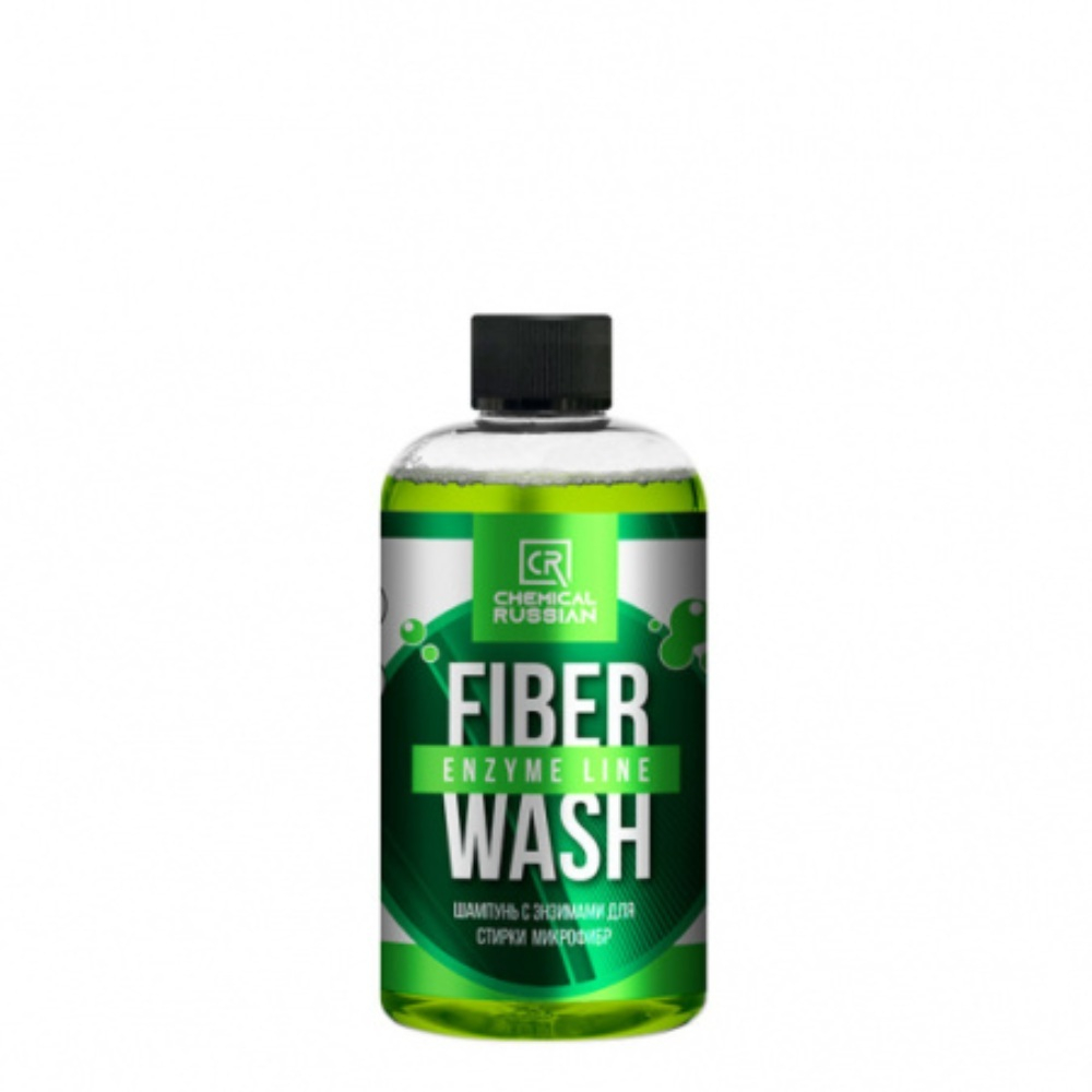 Chemical Russian Fiber wash enzyme line - шампунь для стирки микрофибр с энзимами, 500 мл