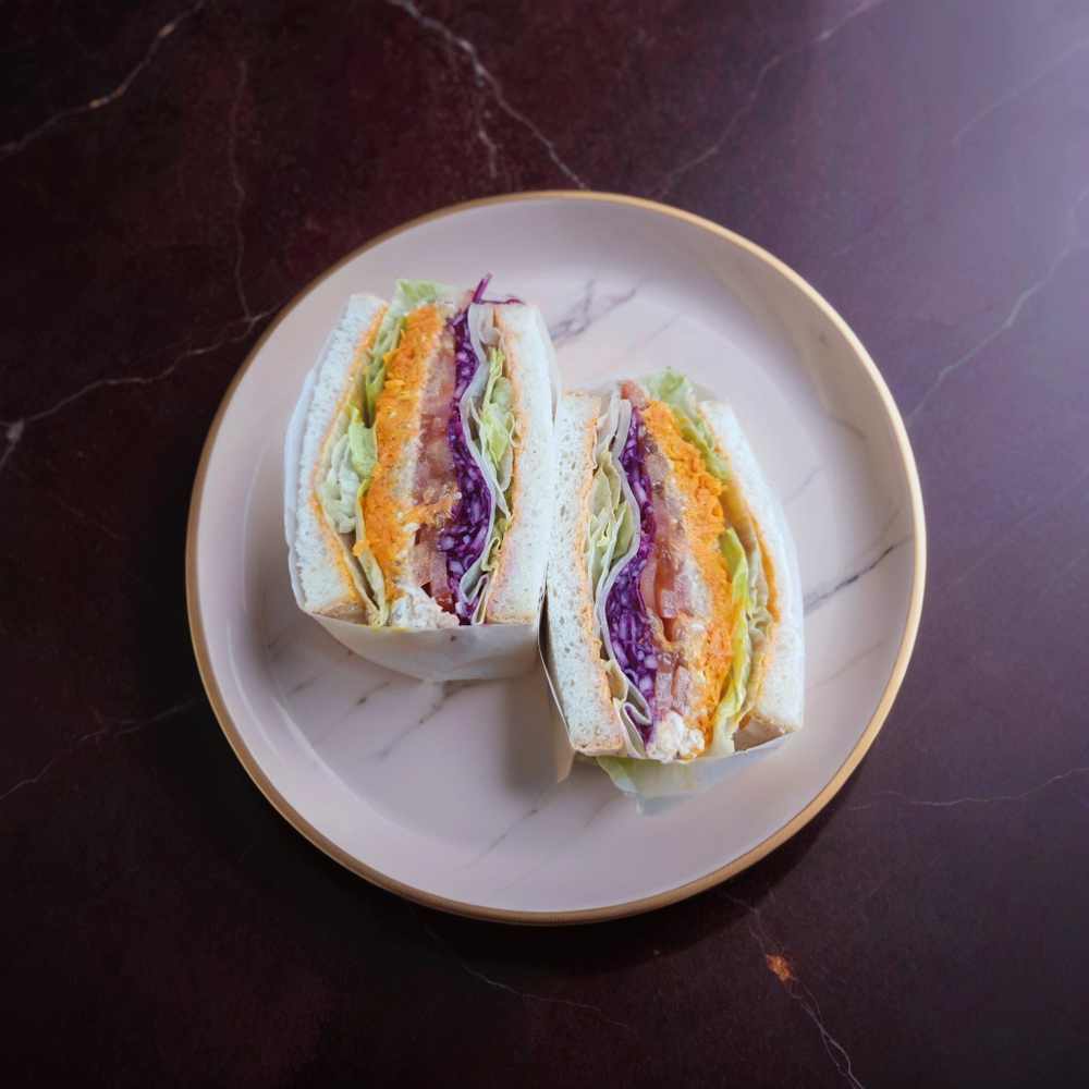 Сэндвич с тунцом по-корейски