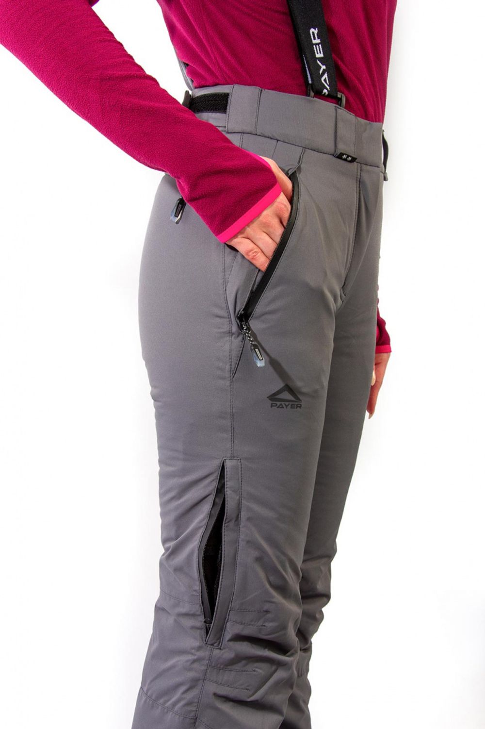 Женские брюки Arctica (таслан добби, графит), Payer, Novatex