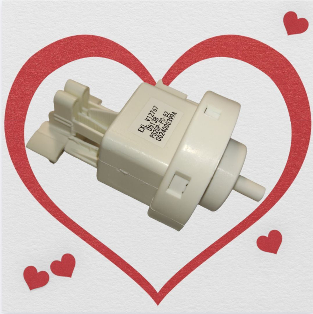 Прессостат стиральной машины Haier Candy 0024000399A датчик уровня воды