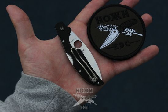 Складной нож Spyderco Kiwi 4 C178GP c клинком из стали VG-10, рукоять G10