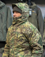 Костюм Горка 6 "Мультикам" Зима с флисом, Рип-стоп (Беларусь)