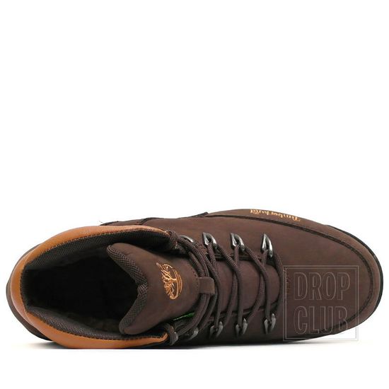 Полуботинки Timberland Euro Sprint 2 Brown с мехом